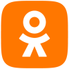 Odnoklassniki(russian social media app) logo 100x100@300x
